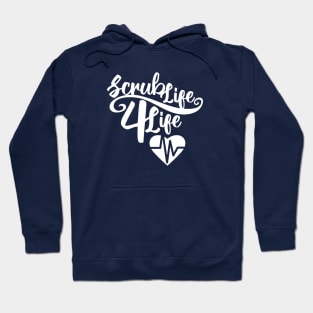 Scrub Life 4 Life Heart Monitor Hoodie